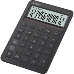 Tischrechner MS-200DQ, Solar-/Batteriebetrieb, 12-stellig, schwarz