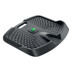 Anti-Ermüdungsmatte Ergo Active, PU-Schaumstoff, mit herausnehmbarem Massageball, dunkelgrau