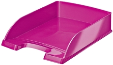 5226 Briefkorb Plus WOW - A4, Polystyrol, pink metallic