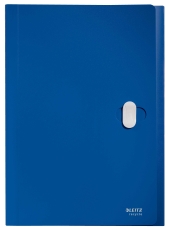 4624 Fächermappe Recycle - A4, 5 Fächer, 250 Blatt, PP, klimaneutral, blau