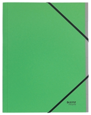 3914 Ordnungsmappe Recycle - A4, 6 Fächer, Karton (RC), klimaneutral, grün