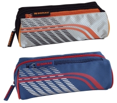 Schlamper Sport Retro- 21 x 8 x 9 cm, 2 Fächer, sortiert