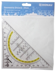 Geometrie-Dreieck mit Griff - 25 cm