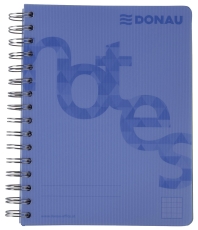 Collegeblock PP Cover - A5, kariert, blau