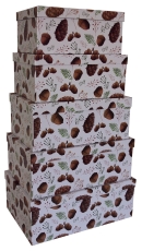 Geschenkkarton Herbst - 5 tlg., hoch