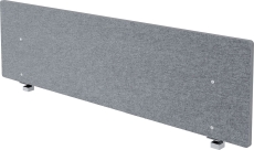 Hammerbacher Trennwand Akustik - 179,5 x 50 cm, grau