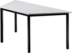 Hammerbacher Besprechungstisch DQTR Trapez - 160 x 69 cm, grau