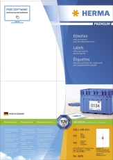 4676 Etiketten Premium A4, weiß 105x148 mm Papier matt 400 St.