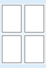 5713 Schuletiketten neutral grauer Rand 40x55 mm