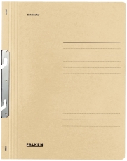 Einhakhefter A4 1/1 Vorderdeckel kfm. Heftung, chamois, Manilakarton, 250 g/qm