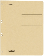 Ösenhefter - A4 1/1 Vorderdeckel, chamois, Manilakarton, 250 g/qm