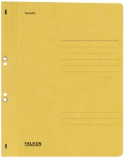 Ösenhefter - A4 1/1 Vorderdeckel, gelb, Manilakarton, 250 g/qm