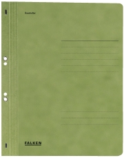 Ösenhefter - A4 1/1 Vorderdeckel, grün, Manilakarton, 250 g/qm