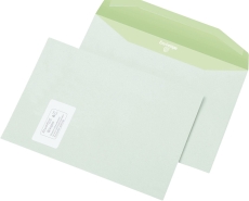 Kuvertierumschlag - C4 , gummiert, 90 g/qm, mit Fenster, 500 Stück