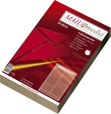 Faltentaschen - C4, ohne Fenster, 40 mm-Falte, Klotzboden, haftklebend, braun, 130 g/qm, 50 Stück