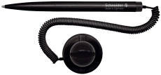 Kugelschreiber Klick-Fix-Pen - M, schwarz (dokumentenecht), schwarz