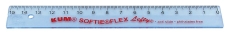 Lineal Softie Flex Lefty - 15 cm, Kunststoff, Linkshänder