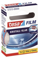 Klebefilm kristall-klar - 15 mm x 10 m