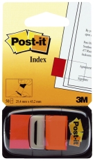 Index Standard-Typ 680 - 25,4 x 43,2 mm, orange
