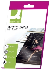 Inkjet-Photopapiere - 10x15 cm, hochglänzend, 260 g/qm, 25 Blatt