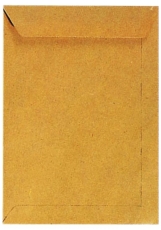 Versandtaschen Recycling - B4, ohne Fenster, gummiert, 110 g/qm, braun, 10 Stück