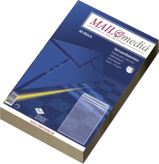 Versandtaschen Recycling - B4, ohne Fenster, selbstklebend, 110 g/qm, braun, 50 Stück