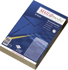 Versandtaschen Recycling - C5, ohne Fenster, selbstklebend, 90 g/qm, braun, 50 Stück