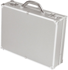 Attachékoffer Octan - silber