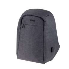 Rucksack SAFEPAK - Sicherheitsrucksack mit Laptopfach, grau