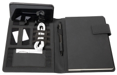 Schreibmappe - A5, anthrazit, Magnetverschluss