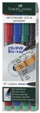 CD-Marker MULTIMARK - permanent, M, 4 Farben Etui