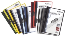 Klemm-Mappe DURACLIP® 30 - A4, farbig sortiert