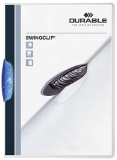 Klemm-Mappe SWINGCLIP® - 30 Blatt, blau