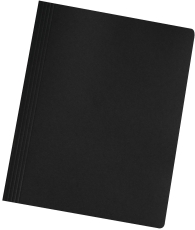 Schnellhefter - A4, kfm. und Amtsheftung, Manilakarton, schwarz