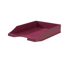 Briefablage KLASSIK KARMA - A4/C4, Recyclingmaterial, öko-rot