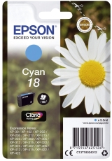 Epson Tintenpatrone cyan (C13T18024012,18,T1802,T18024012)