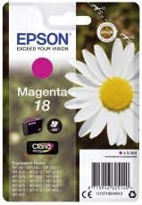 Epson Tintenpatrone magenta (C13T18034012,18,T1803,T18034012)