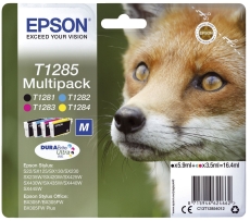Epson Tintenpatrone MultiPack Bk,C,M,Y (C13T12854012,T1285,T12854012)