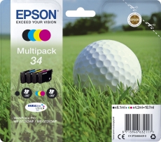 Epson Tintenpatrone MultiPack Bk,C,M,Y (C13T34664010,T346640,34,T3466,T34664010)
