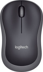 Maus M185 Wireless Optisch - schwarz/grau
