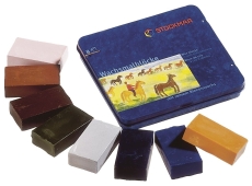 Wachsmalblöcke - 8 Farben Ergänzungssortiment