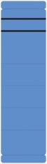 Ordnerrückenschilder - breit/kurz, sk, 10 Stück, blau