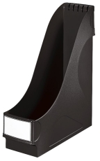 2425 Stehsammler - extrabreit, A4, Kunststoff, schwarz