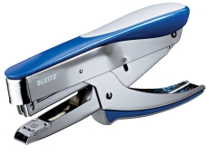 5548 Heftzange - Oberlademechanik, Heftleistung 25 Blatt, blau/silber