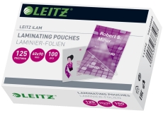 7369 Folientasche 125 Micron, für Visitenkarten, 100 Stück