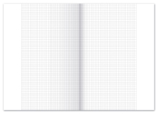 Kanzleipapier - A3, 80 g/qm, kariert mit Rand