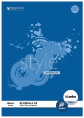 Briefblock - A4, 50 Blatt, 70 g/qm, blanko