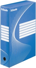 Archiv-Schachtel - DIN A4, Rückenbreite 8 cm, blau