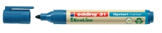 31 Flipchartmarker EcoLine - nachfüllbar, 1,5 - 3 mm, blau