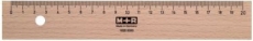 Holzlineal - 20 cm